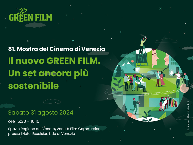 Il nuovo GREEN FILM. Un set ancora più sostenibile 